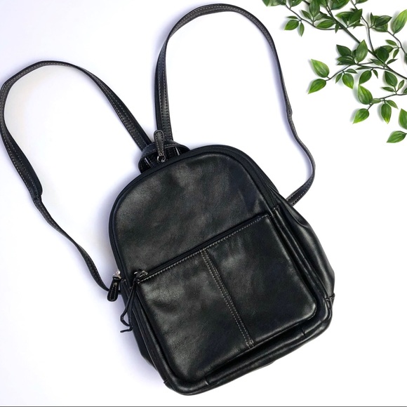 aurielle leather backpack